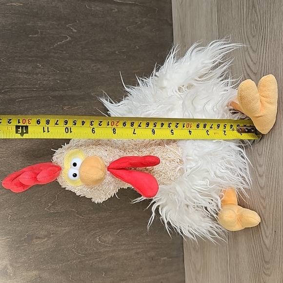 Gund Hairoids Moppels Hairy Chicken 12" Plush #30087 - Picture 10 of 10
